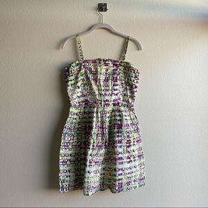 W118 Walter Baker Multi-Color Lirio Sundress Sz Medium